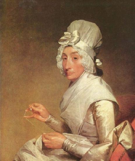 Gilbert Stuart Catherine Brass Yates, oil painting image